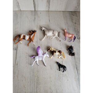 Variety pony horse farm toy doll accessory set pegasus